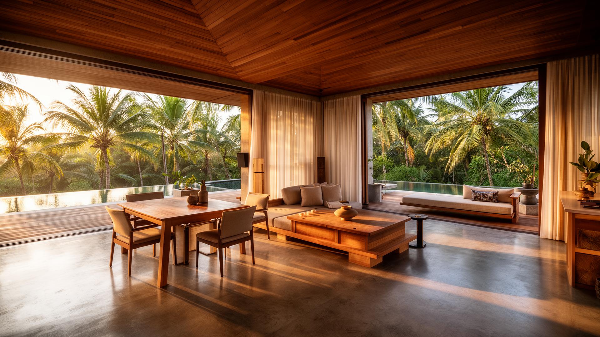 Moderne Canggu villa met infinity pool, geschikt voor verhuur en rendement